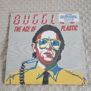 Buggles The Age Of Plastic Vinyl LP Album Island Records Hype Sticker Near Mint